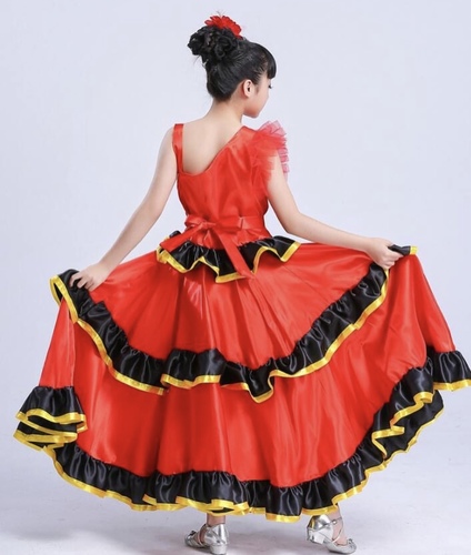 Spanish dress double klosh