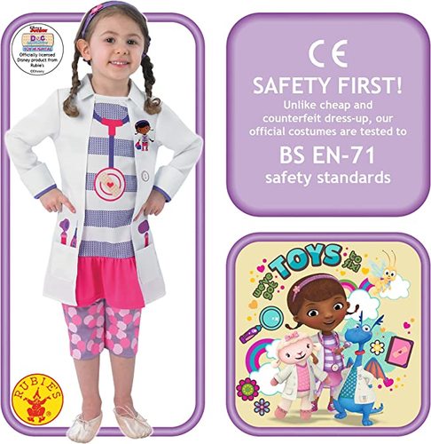 Rubie's Official Child's Doc Mcstuffins Child Costume - Toddler