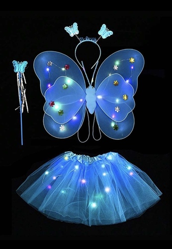 Light up butterfly set