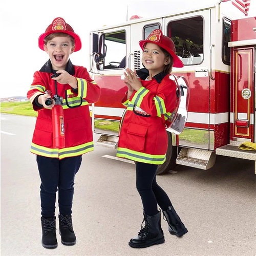 Deluxe Fire man costume