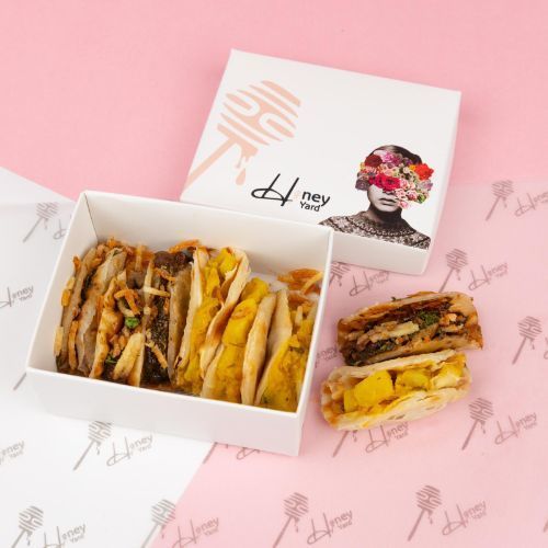 Masala Box 2 Types Potato and Eggplant