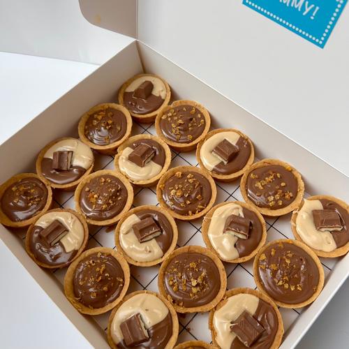 Dippers tarts - 20 pcs of delicious fresh tarts You can choose your favorite flavor