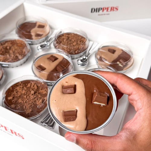 Mini pudding cups