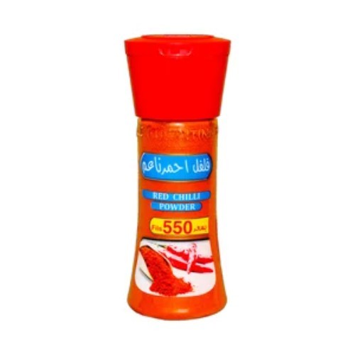 RED CHILLI POWDER - BOTTLE - plastic bottle easy to use - quality : excellent - origin : india - weight : 90 gm