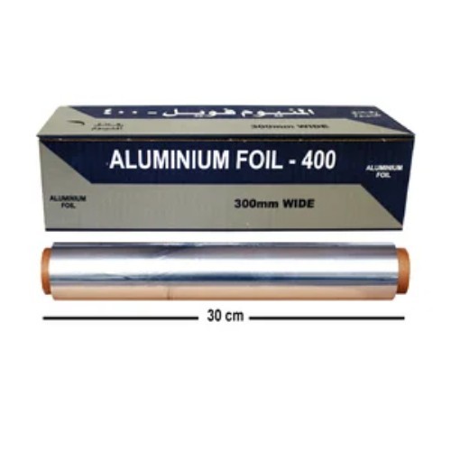 KUWAITINA ALUMINIUM FOIL 400 × 30 CM - DARK BLUE - CATERING - thickness : low - high quality - safe for food - 50 meters