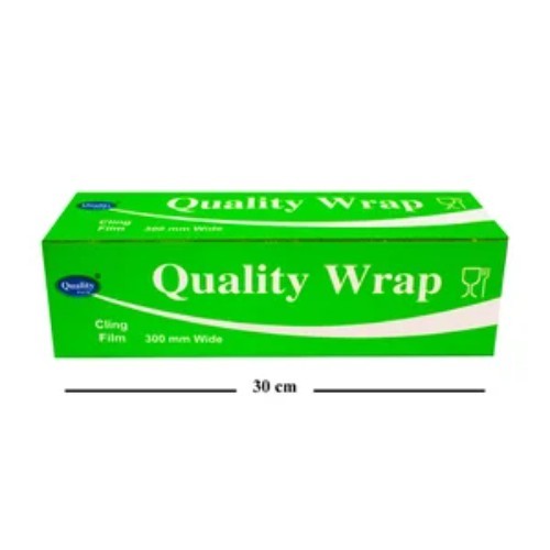 CLING FILM ( QUALITY WRAP ) 30CM - HOUSE USAGE - high quality - pure 100% - heavy duty - safe for food