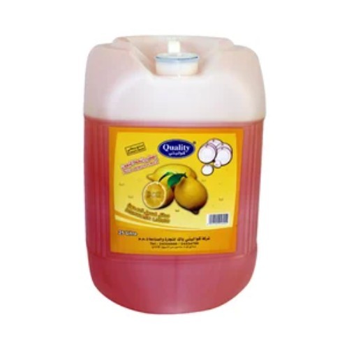 QUALITY DISH WASH LIQUID 25 LITERS - high quality , weight : 25 ltr , lemon