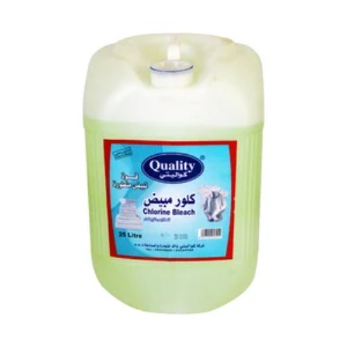 QUALITY CHLORINE BLEACH - CLOROX 25 LITERS - high quality for white clothes - weight : 25 ltr