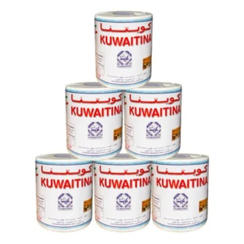 CARTON 6 PCS KUWAITINA TISSUE ROLL 650 gm - 6 rolls soft touch 2 ply