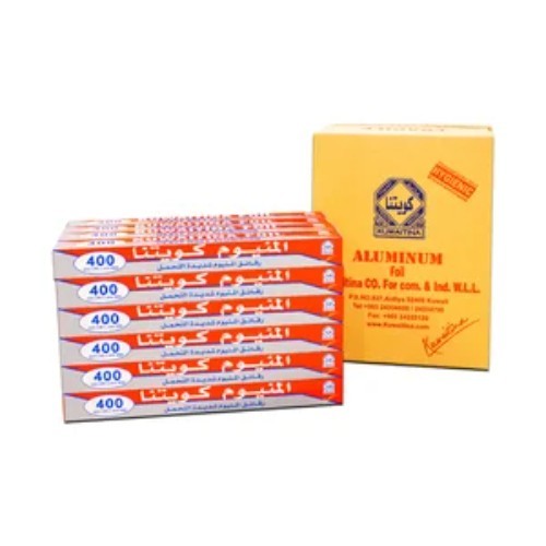 Kuwaitina - CARTON 24 PCS KUWAITINA ALUMINIUM FOIL 400 × 45CM - 24 pieces inside carton width = 45 cm Heavy duty