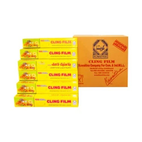 Kuwaitina - CARTON 24 PCS CLING FILM KUWAITINA 100 FT. - 24 pieces inside carton