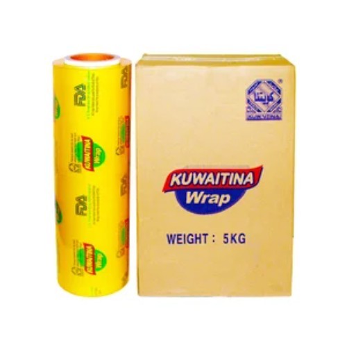 CLING FILM ( KUWAITINA ) 45 CM - 5 KG - high quality - pure 100% - heavy duty - safe for food