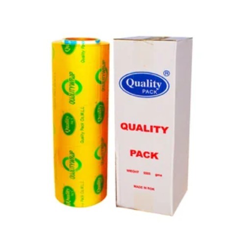 CARTON 1 PCS CLING FILM ( QUALITY WRAP ) 45CM - 5.5 KG - high quality - pure 100% - heavy duty - safe for food