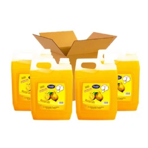 CARTON 4 PCS QUALITY DISH WASH LIQUID SOAP - 4 ltr - 4 pieces inside carton