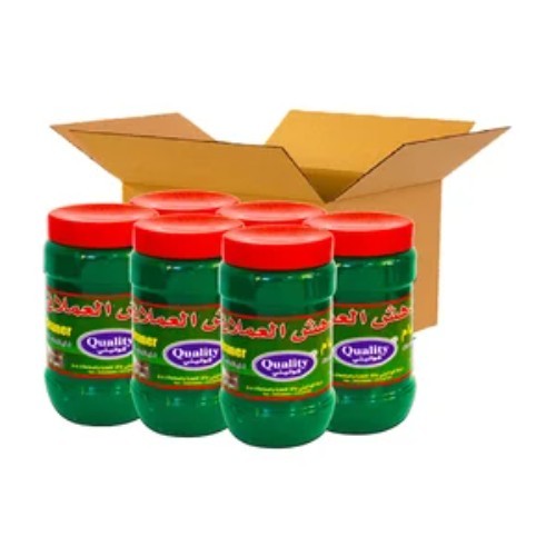 CARTON 6 PCS QUALITY GIANT GREEN GEL 2kg - 6 pieces inside carton