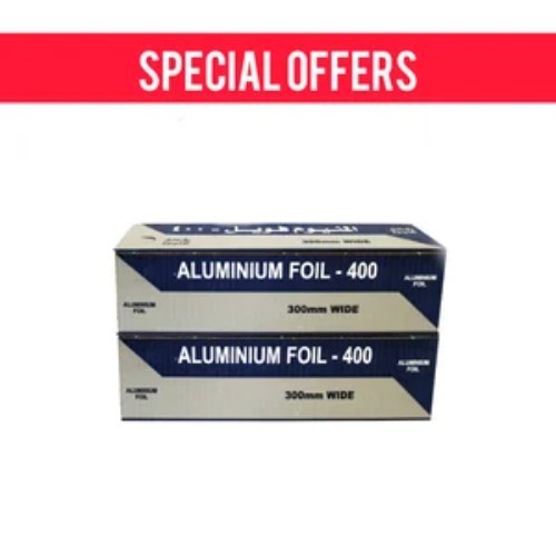 OFFER 2 PCS ( KUWAITINA ALUMINIUM FOIL 400 × 30 CM DARK BLUE )