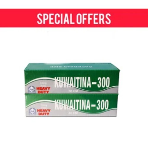 Kuwaitina - OFFER 2 PCS ( KUWAITINA CLING FILM 30 CM )