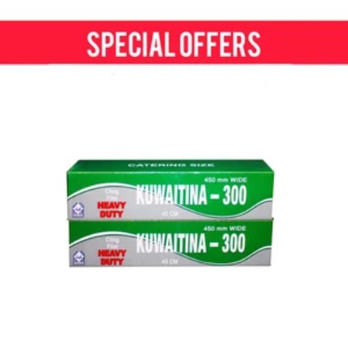 Kuwaitina - OFFER 2 PCS ( KUWAITINA CLING FILM 45 CM )