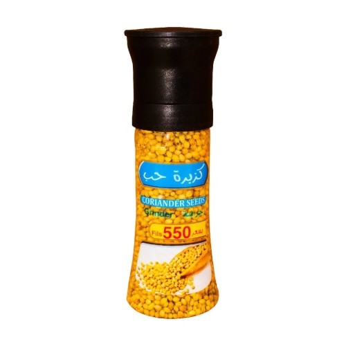 CORIANDER SEEDS - GRINDER - easy control the grinding - refill - origin : india - weight : 50 gm