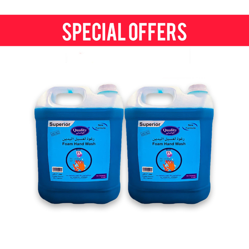 Kuwaitina - OFFER 2 PCS QUALITY FOAM HAND WASH 5 LTR