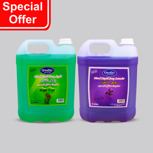 OFFER 2 PCS QUALITY HAND WASH LIQUID SOAP 5 LTR