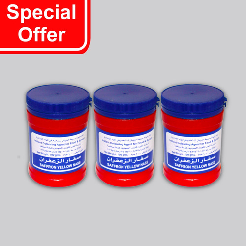 Kuwaitina - OFFER 3 PCS ( SAFFRON YELLOW )