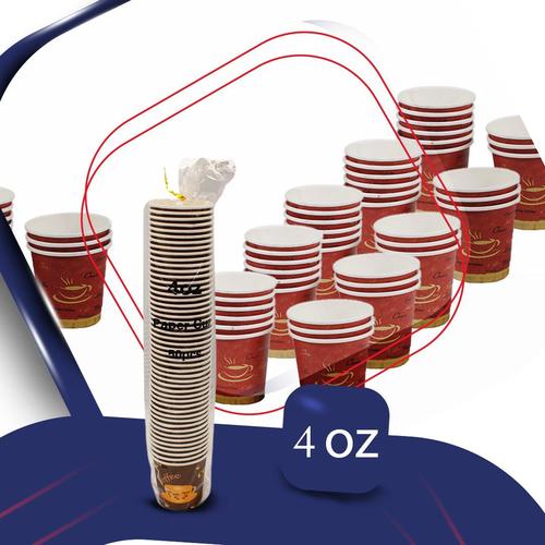 OFFER PAPER CUP WITH HANDLE 4OZ - 50 PCS