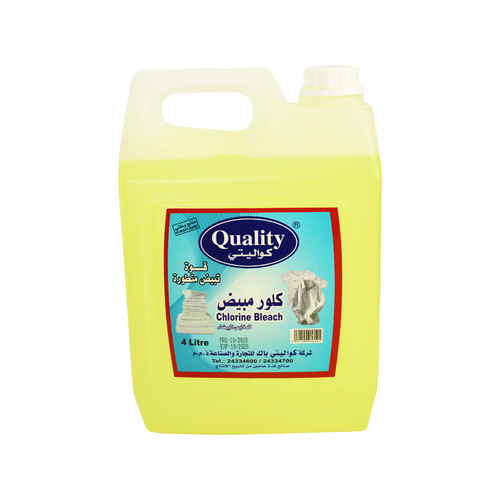 OFFER QUALITY CHLORINE BLEACH ( CLOROX ) - 4 ltr