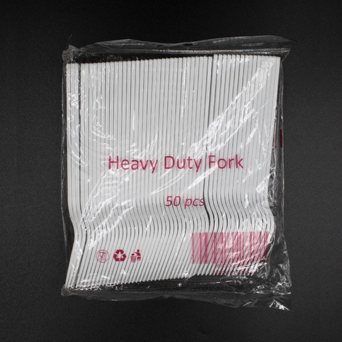 OFFER 50 PCS LARGE WHITE FORK - HEAVY DUTY