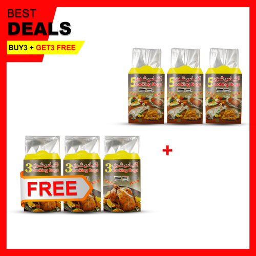 3PCS PCS KUWAITINA OVEN BAGS NO5