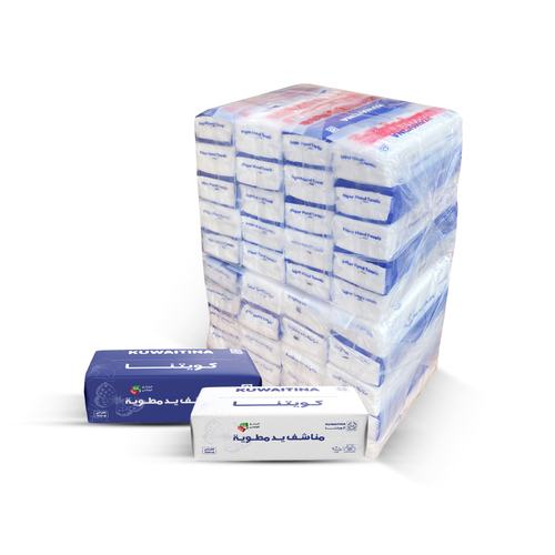 OFFER 40 PCS KUWAITINA DRY PAPER BAGS 80 SHEETS × 2PLY - 40 bags × 80 sheets × 2ply