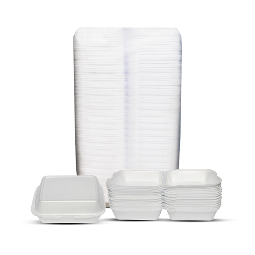 PACK 100 PIECES WHITE CORK PLATES LB2