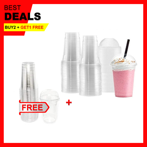 2 PACKET 50 PCS JUICE CUP 12OZ
