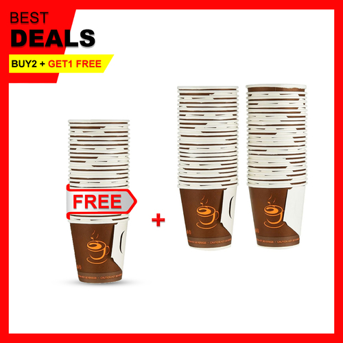 2 PACKET 50 PCS PAPER CUP 7OZ