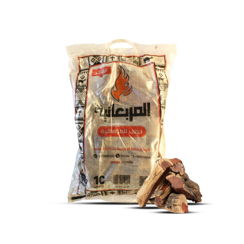 MRBANIYA RED FAKHER FIREWOOD 10 KG - made of one of the best types of African firewood at all. from a solid tree that takes a longer period of time to ignite