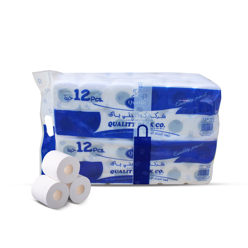 CARTON 4 PCS × 12 TOILET ROLLS 70GM QUALITY