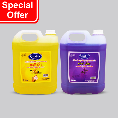 OFFER 2 PCS QUALITY HAND WASH LIQUID SOAP 5 LTR