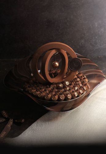 Velour Ball Chocolate Tray