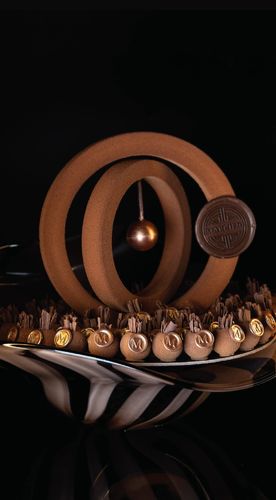 Velour Ball Chocolate Tray