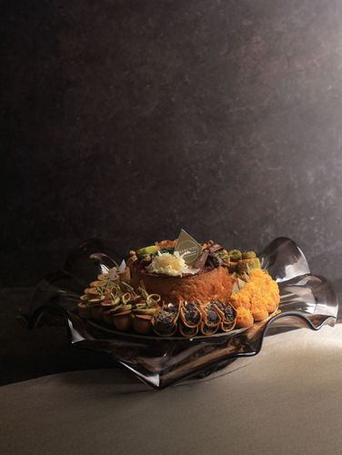 March20 Salty Tray 2 - ٦٥ قطعه 
 الحشوات : تارت لبنه زيتون - كبه بطاط - تاكو مشروم - كبه مكس اجبان - بطاط هندي - توست لبنه