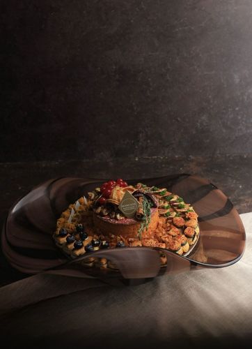 March20 Salty Tray 1 - عدد ٦٨ قطعه الحشوات : توست تشيز - بقشه مكس اجبان - باستري ماشروم - فلافل