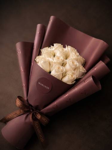WHITE ROSE Bouquet