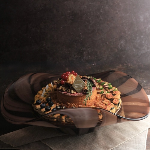 March20 Salty Tray 1 - عدد ٦٨ قطعه الحشوات : توست تشيز - بقشه مكس اجبان - باستري ماشروم - فلافل