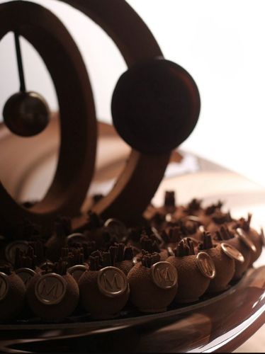 Velour Ball Chocolate Tray
