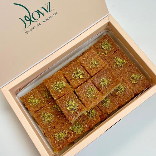 بسبوسة - بسبوسة بالجوز الهند