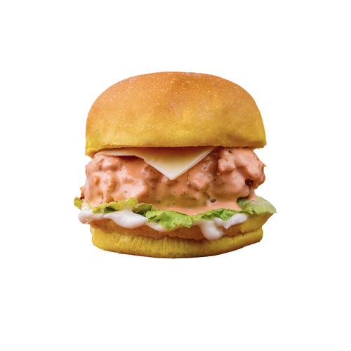 Crazy Chicken - Buffalo Fillet Sandwich - - made with brioche bun, crispy chicken breast dipped in special buffalo sauce, lettuce, and melted cheese.