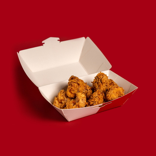 Original Popcorn - Crunchy & Delicious Fried Small pieces of  Chicken breast.