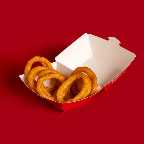 Onion Rings - Enjoy the delicious crunch of our onion rings, a classic side dish that's perfect for dipping or enjoying on their own.