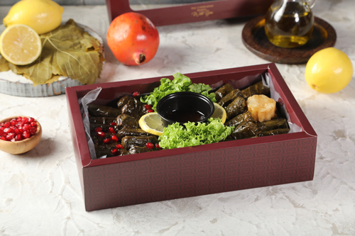 Grape leaves with pomegranate and lemon 26 pieces