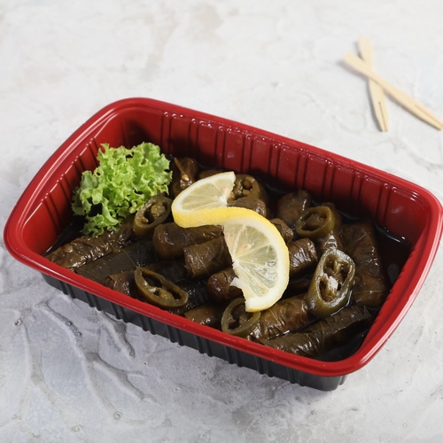 grape leaves Jalapeno 🌶️ - Vine leaves with olive oil and jalapenos, 17 pieces